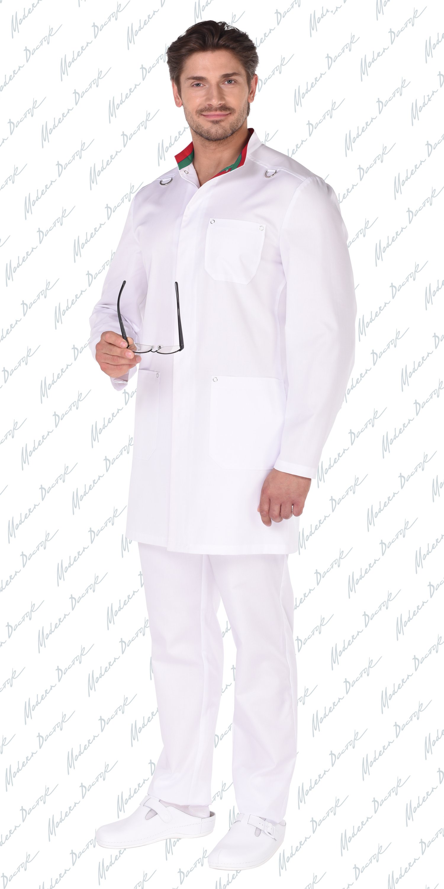 картинка Халат медицинский мужской М-3210A/1y от магазина одежды и аксессуаров