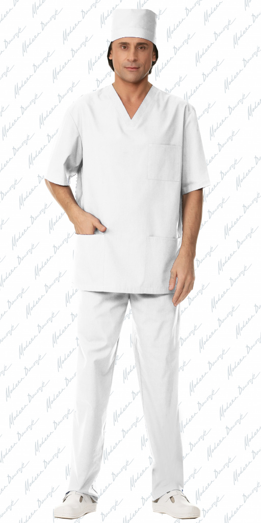 картинка Костюм медицинский мужской (хирургический) М-2021к от магазина одежды и аксессуаров