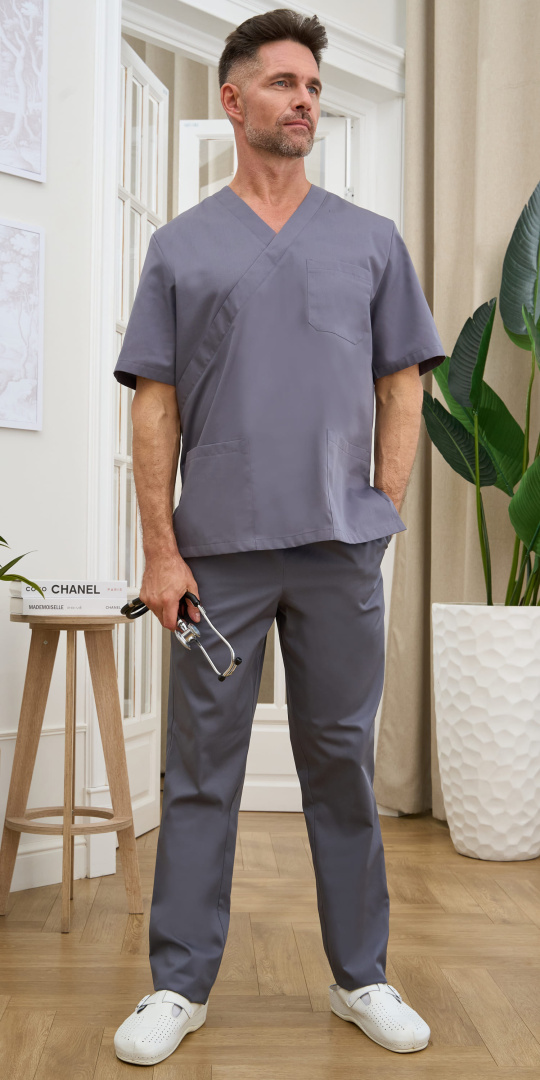 картинка Блузон хирургический мужской М-2271б от магазина одежды и аксессуаров