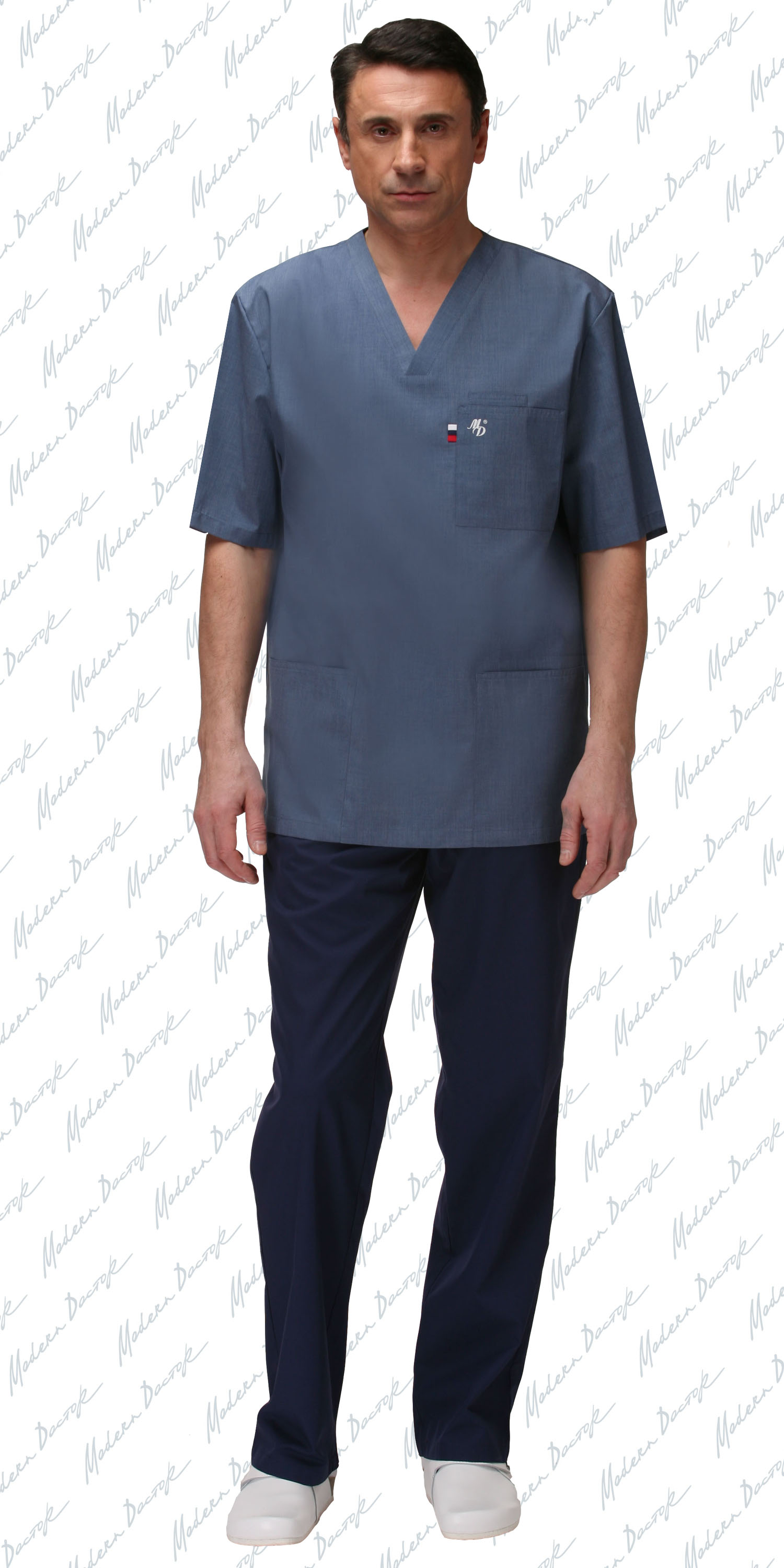 картинка Костюм хирургический мужской М-2021Fк от магазина одежды и аксессуаров