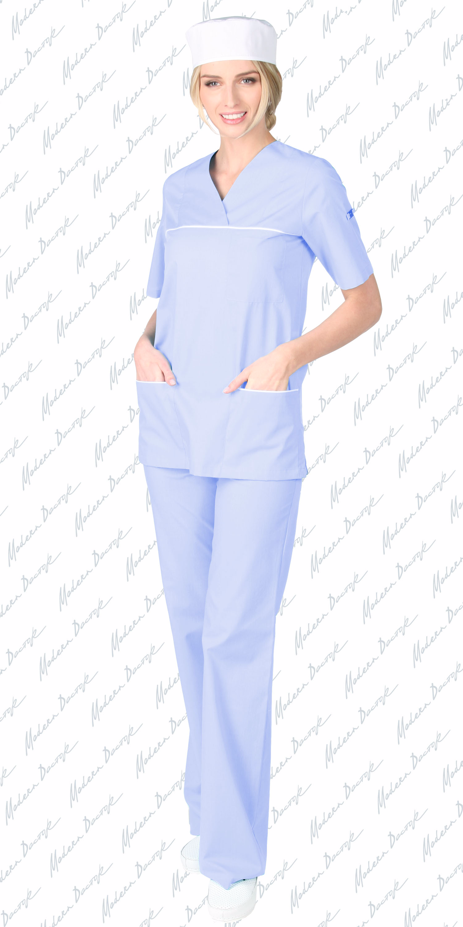 картинка Костюм медицинский женский (хирургический) М-291/1к от магазина одежды и аксессуаров