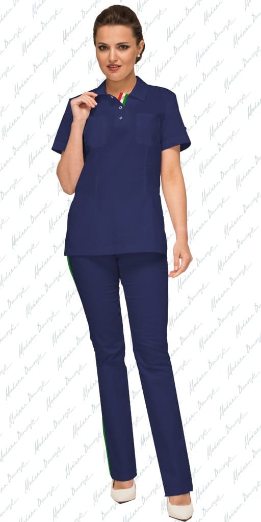 картинка Блузон медицинский женский M-11051ТбKn от магазина одежды и аксессуаров