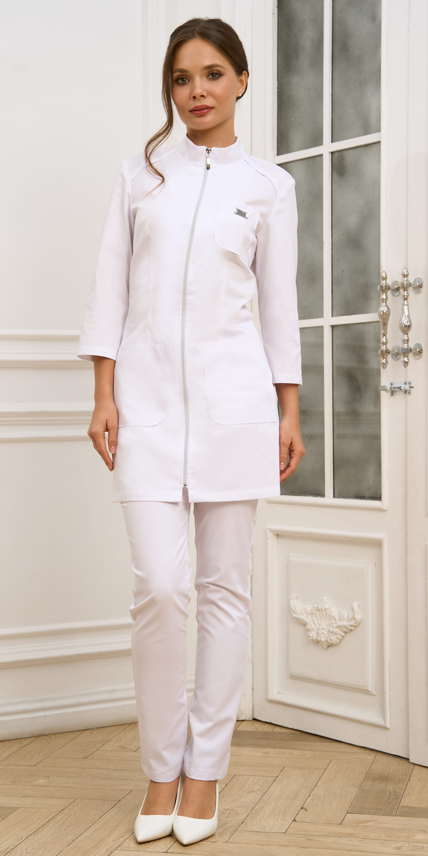 картинка Халат мед. женский M-12592/1Zsm от магазина одежды и аксессуаров